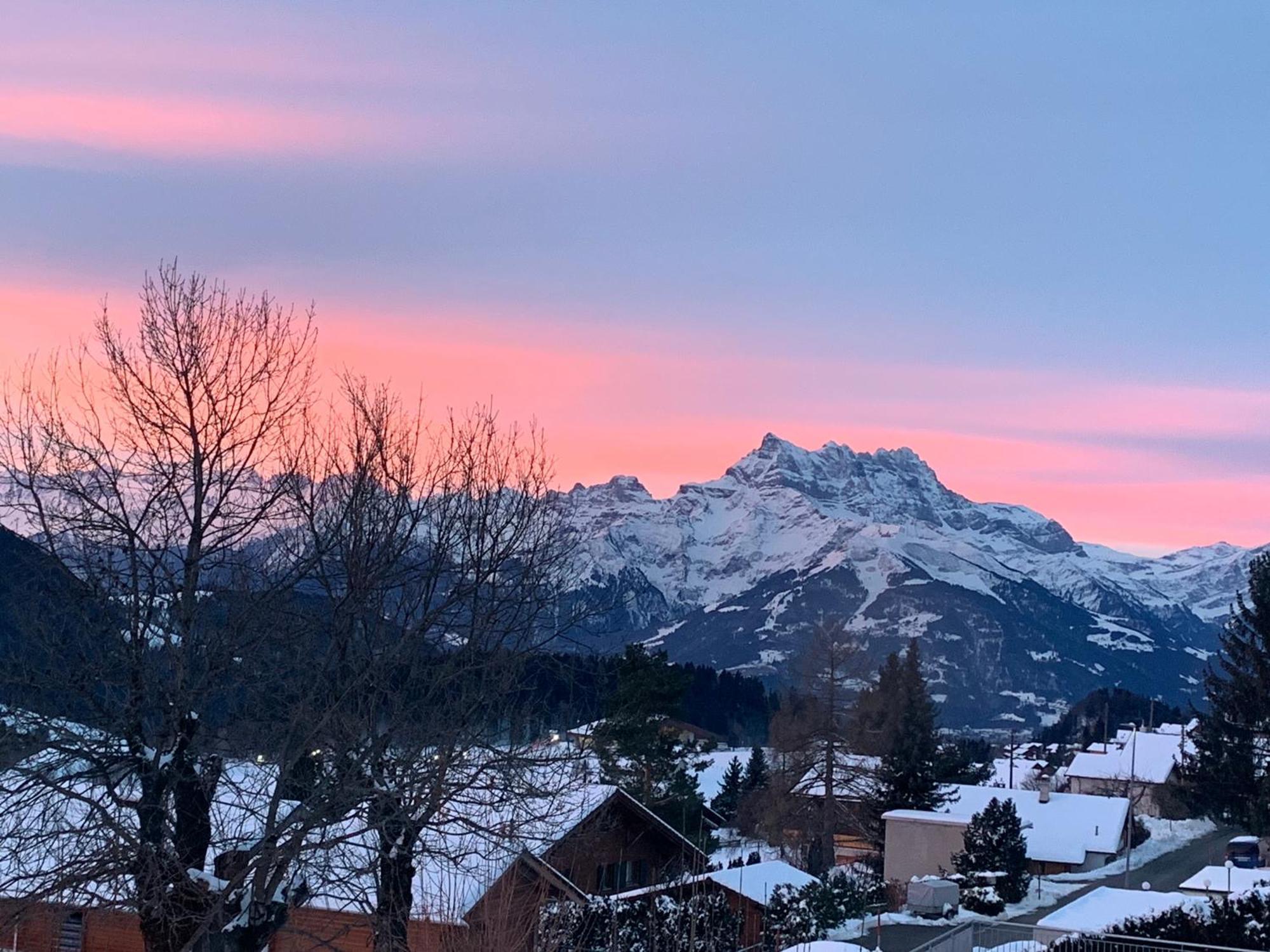 Chalet Plein Soleil Apartman Leysin Kültér fotó