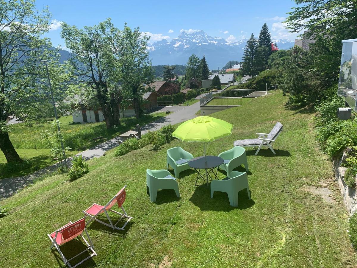 Chalet Plein Soleil Apartman Leysin Kültér fotó