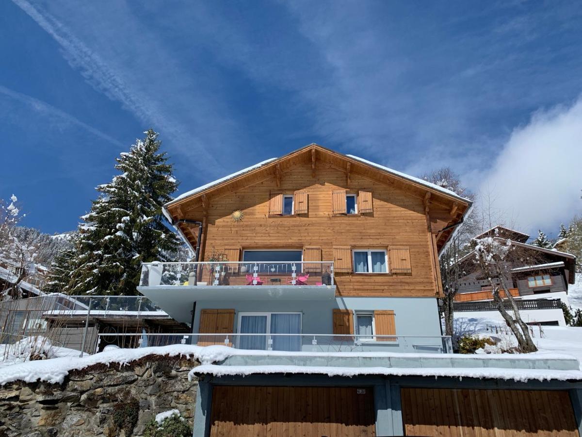 Chalet Plein Soleil Apartman Leysin Kültér fotó